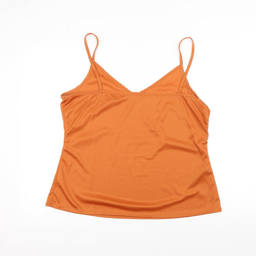 Wallis Womens Orange   Basic T-Shirt Size 18
