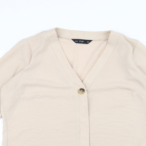 F&F Womens Brown   Jacket  Size 10