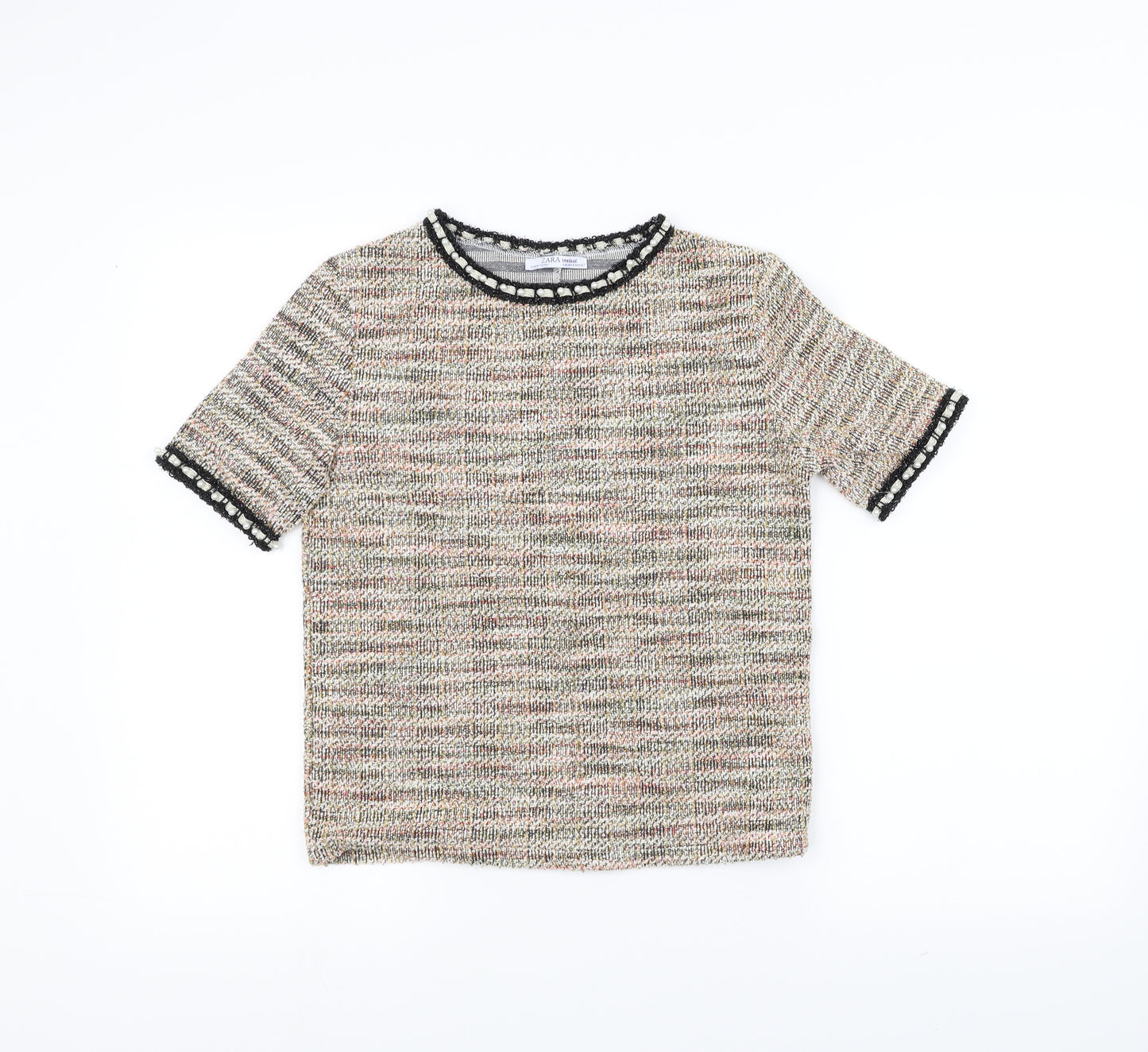 Zara Womens Brown   Pullover Jumper Size S