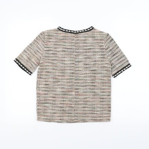 Zara Womens Brown   Pullover Jumper Size S