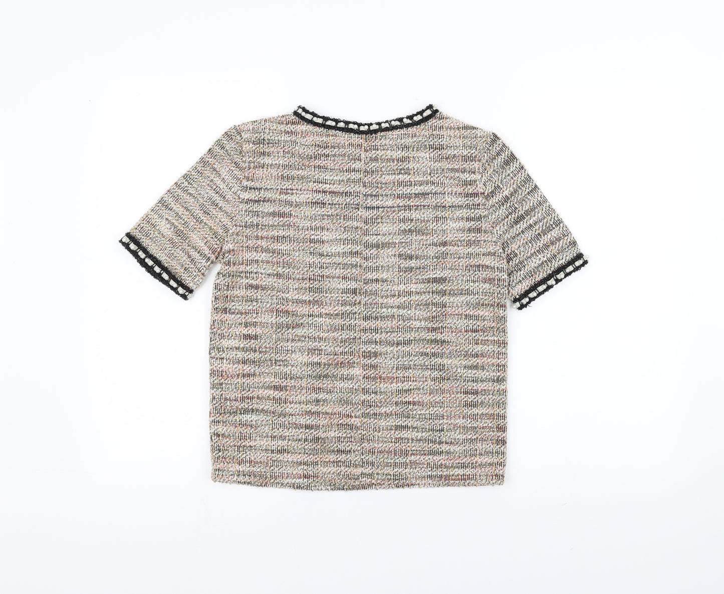 Zara Womens Brown   Pullover Jumper Size S