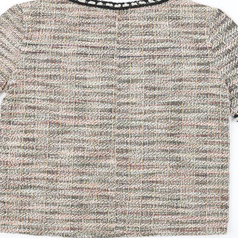 Zara Womens Brown   Pullover Jumper Size S