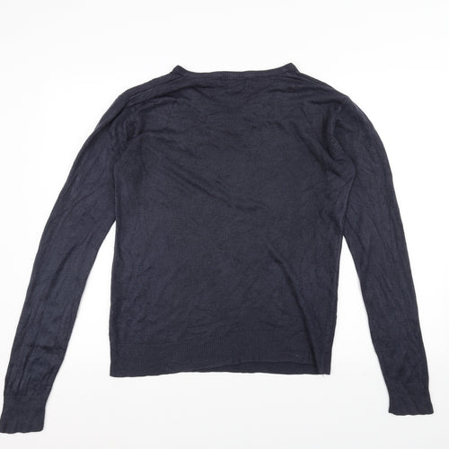 Cedar Wood State Mens Blue   Pullover Jumper Size M