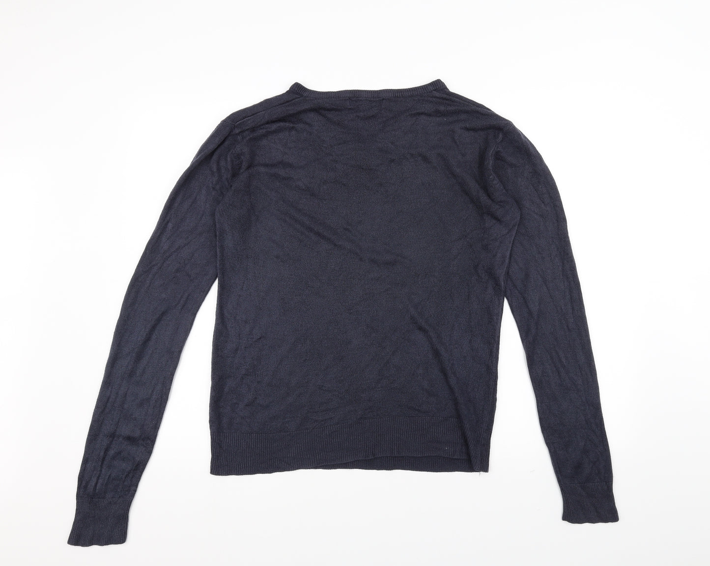 Cedar Wood State Mens Blue   Pullover Jumper Size M