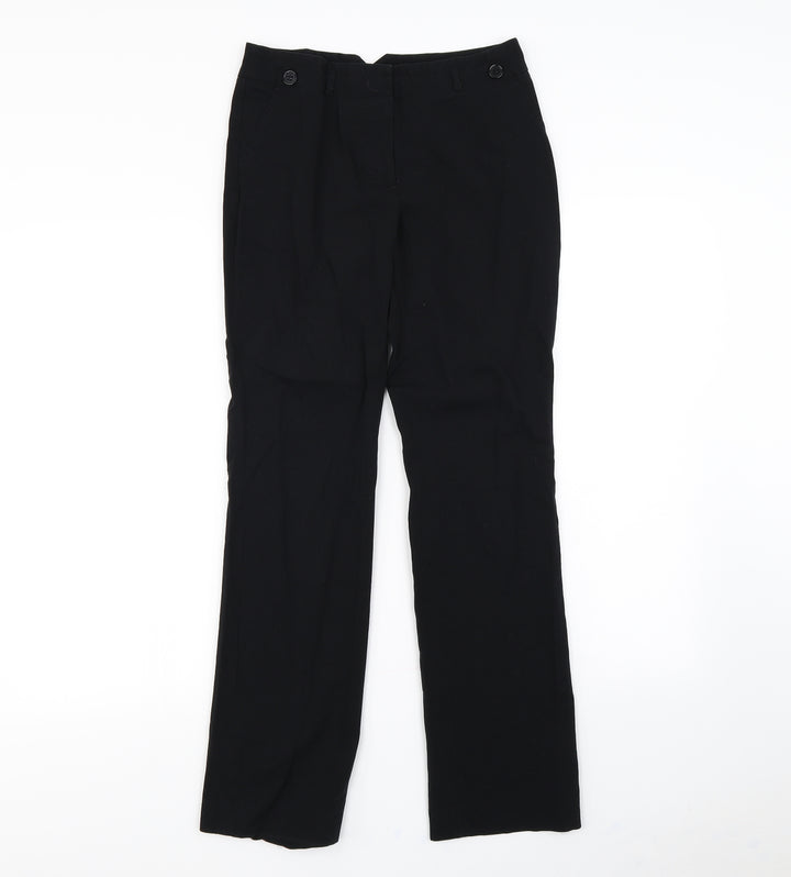 NEXT Womens Black   Dress Pants Trousers Size 6 L28 in