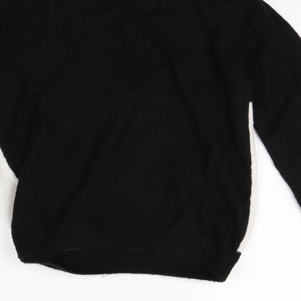 F&F Womens Black   Pullover Jumper Size 10  - penguin