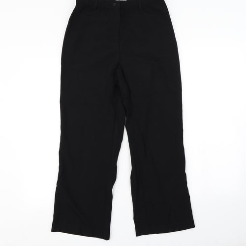 Damart Womens Black   Dress Pants Trousers Size 10 L28 in