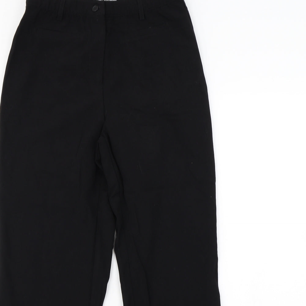 Damart Womens Black   Dress Pants Trousers Size 10 L28 in
