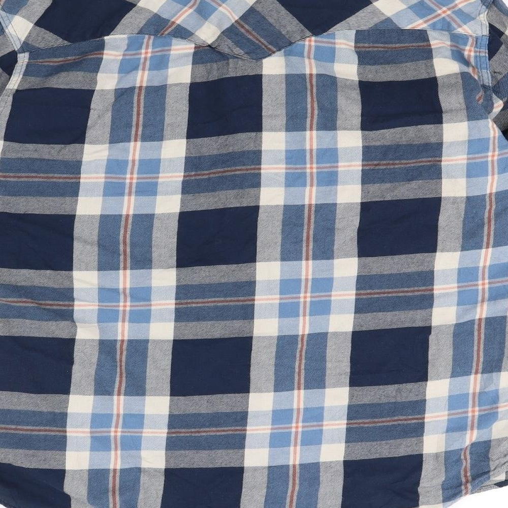 Levis Mens Black Check   Dress Shirt Size L