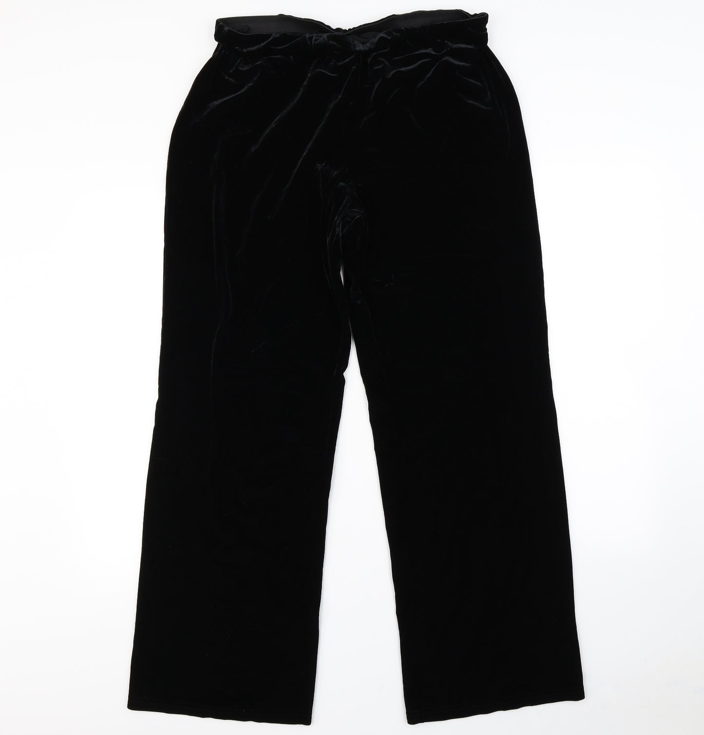 M&S Womens Black   Trousers  Size 18 L30 in