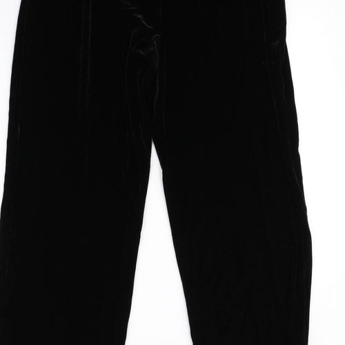 M&S Womens Black   Trousers  Size 18 L30 in