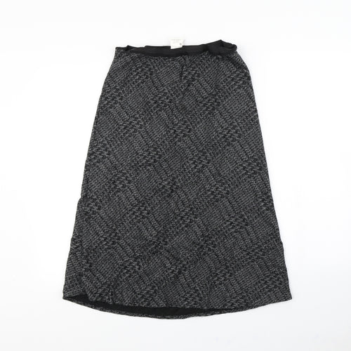 Preworn Womens Grey   Flare Skirt Size 12