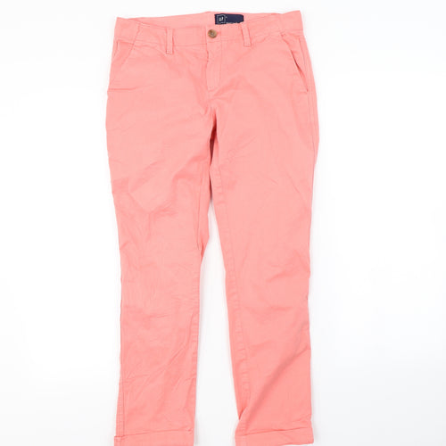 Gap Womens Pink   Straight Jeans Size S L25 in