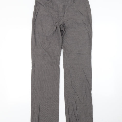 Preworn Womens Grey   Dress Pants Trousers Size 30 in L30 in