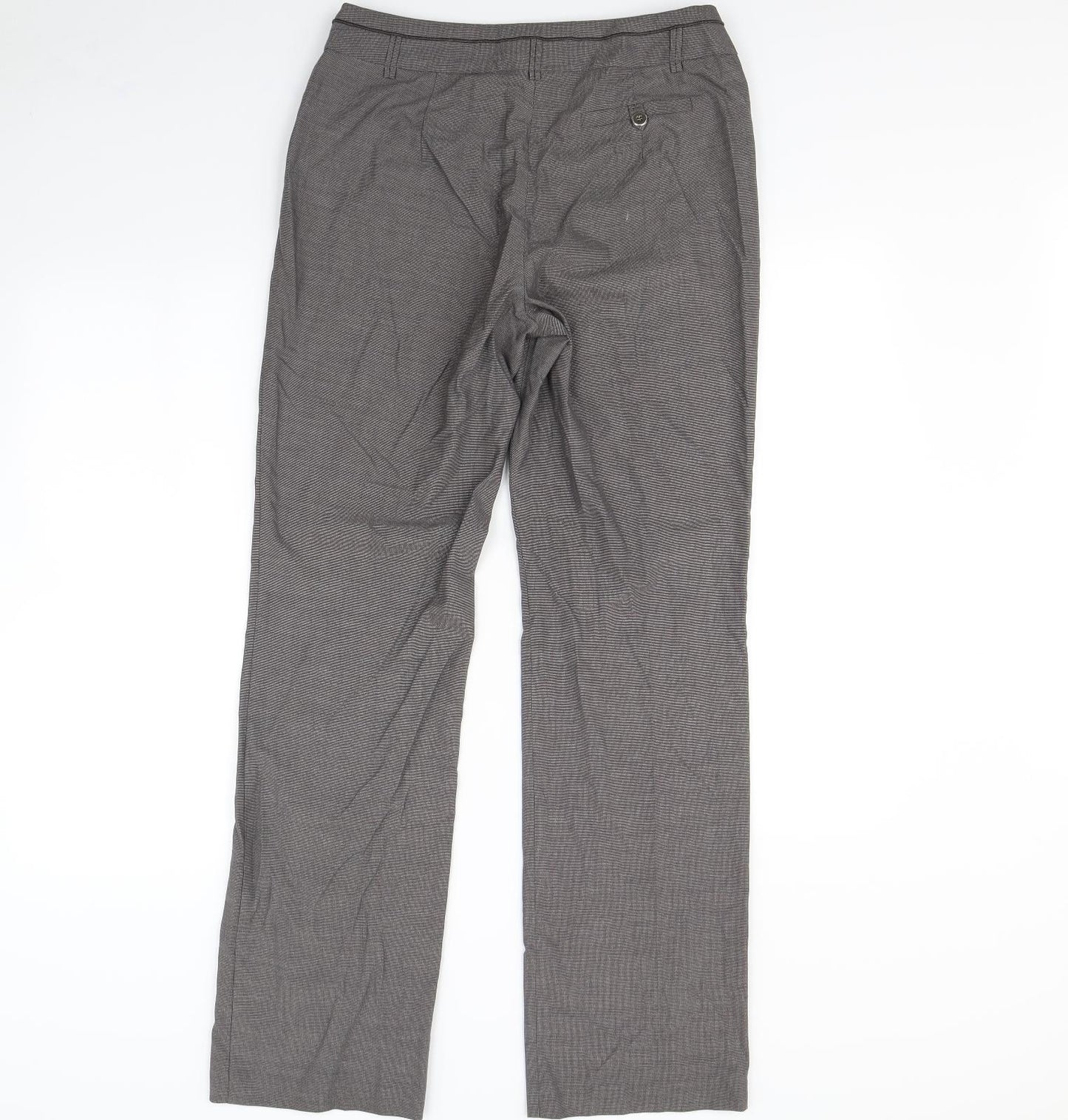 Preworn Womens Grey   Dress Pants Trousers Size 30 in L30 in