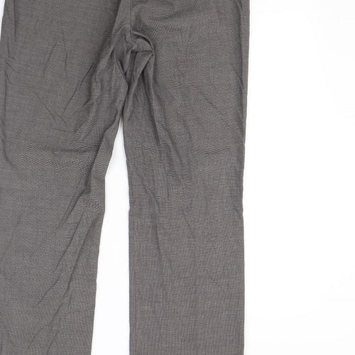 Preworn Womens Grey   Dress Pants Trousers Size 30 in L30 in