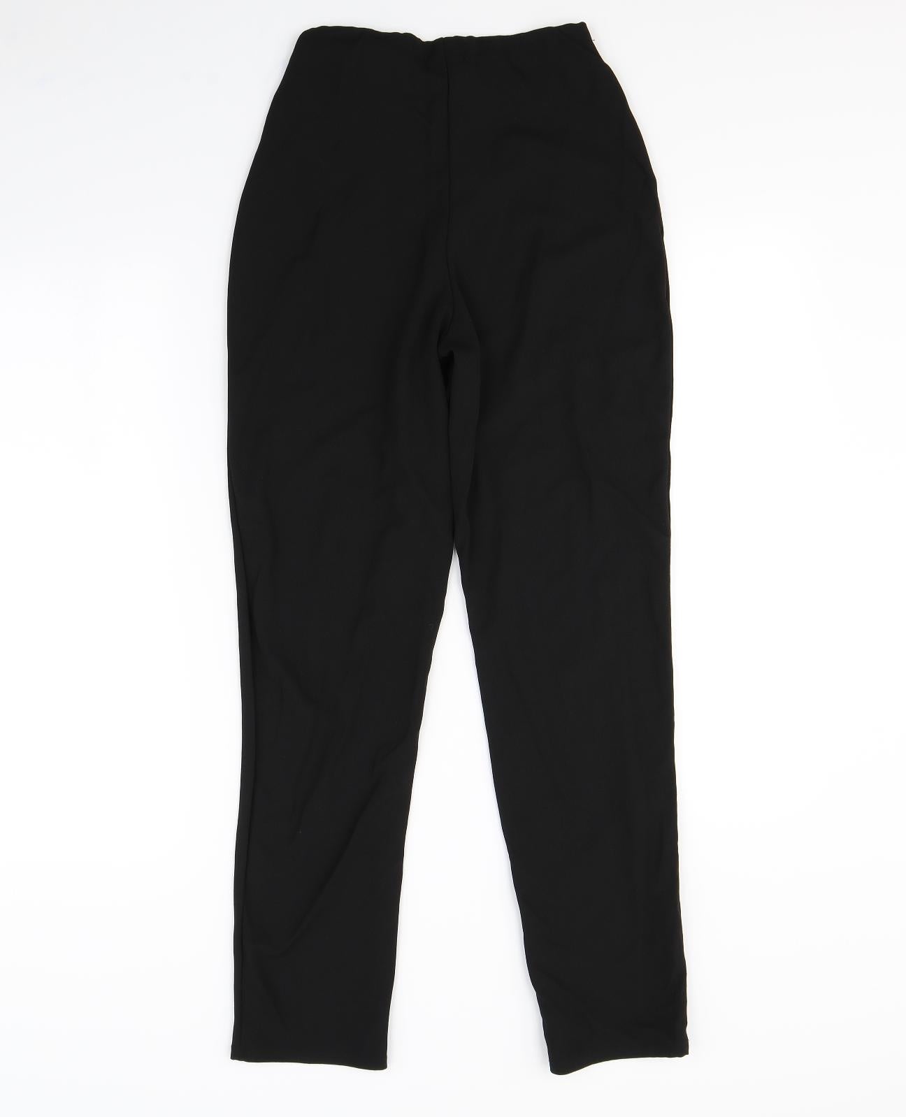 pretty little thing Womens Black   Dress Pants Trousers Size 10 L29 in