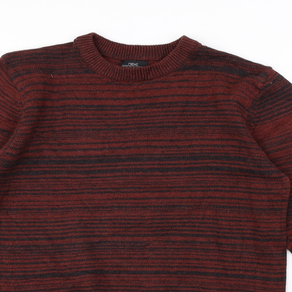 NEXT Mens Red   Pullover Jumper Size M