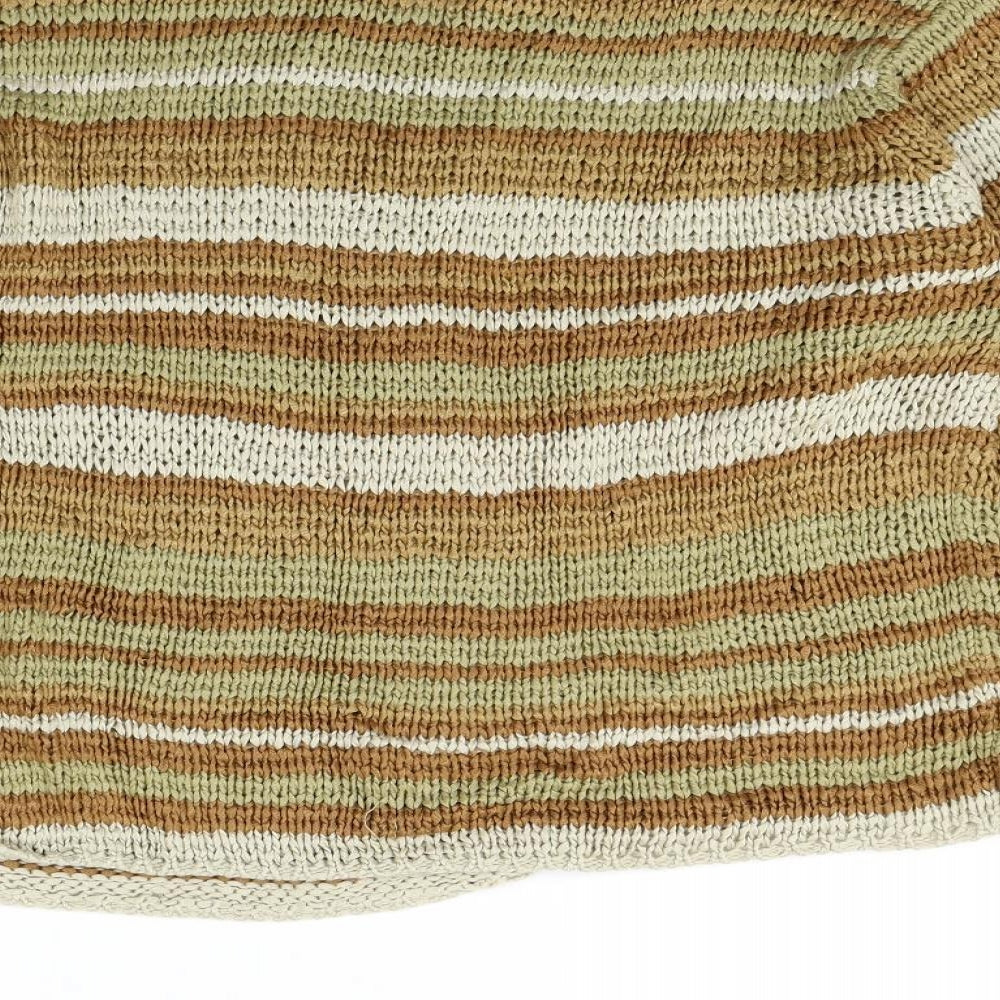 m&S Womens Multicoloured Striped  Pullover Jumper Size 16