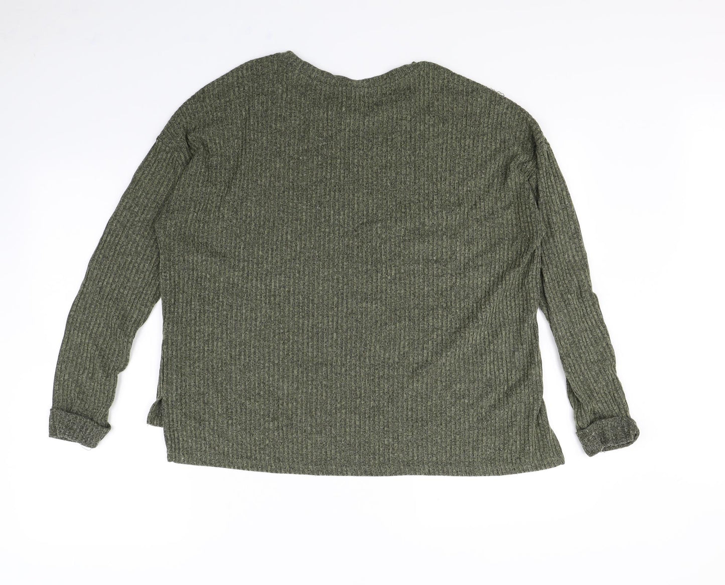 Primark Womens Green   Pullover Jumper Size L