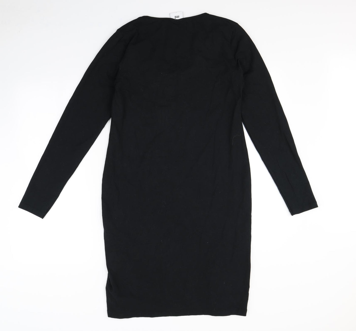 ML Womens Black   Bodycon  Size L