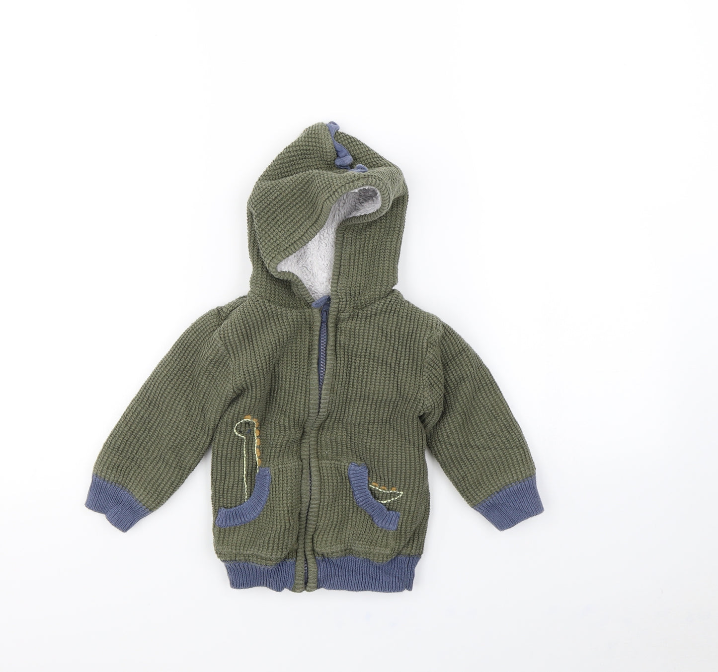 Nutmeg Boys Green   Jacket  Size 2 Years  - DInosaur