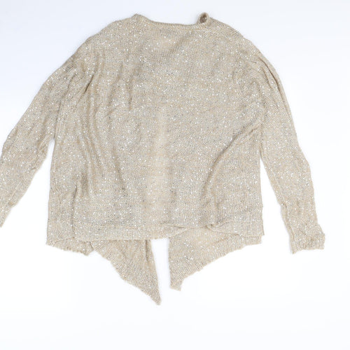 Casamia Womens Beige   Cardigan Jumper Size L