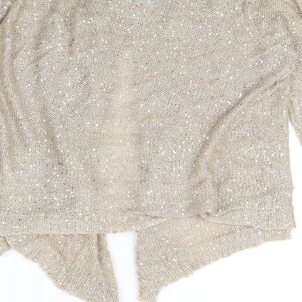 Casamia Womens Beige   Cardigan Jumper Size L