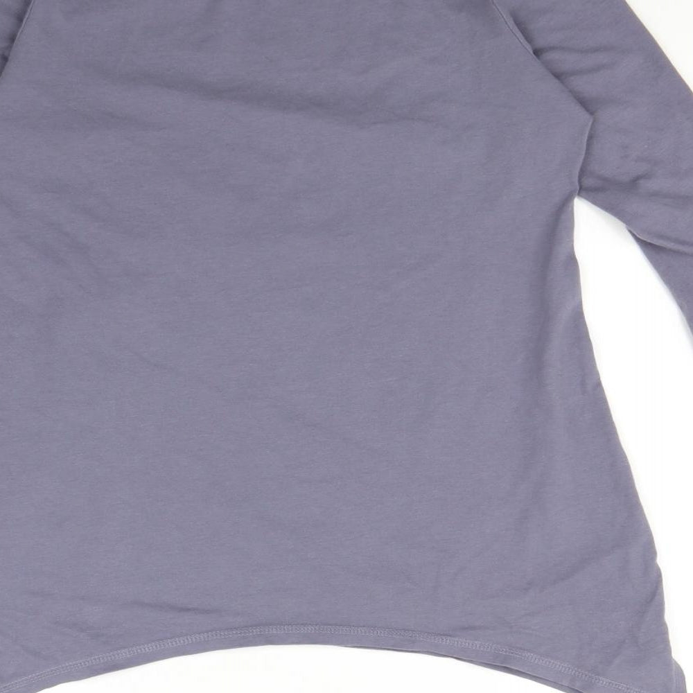 Store Twenty One Womens Blue   Basic T-Shirt Size 12