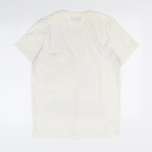 Firetrap Womens White   Basic T-Shirt Size L