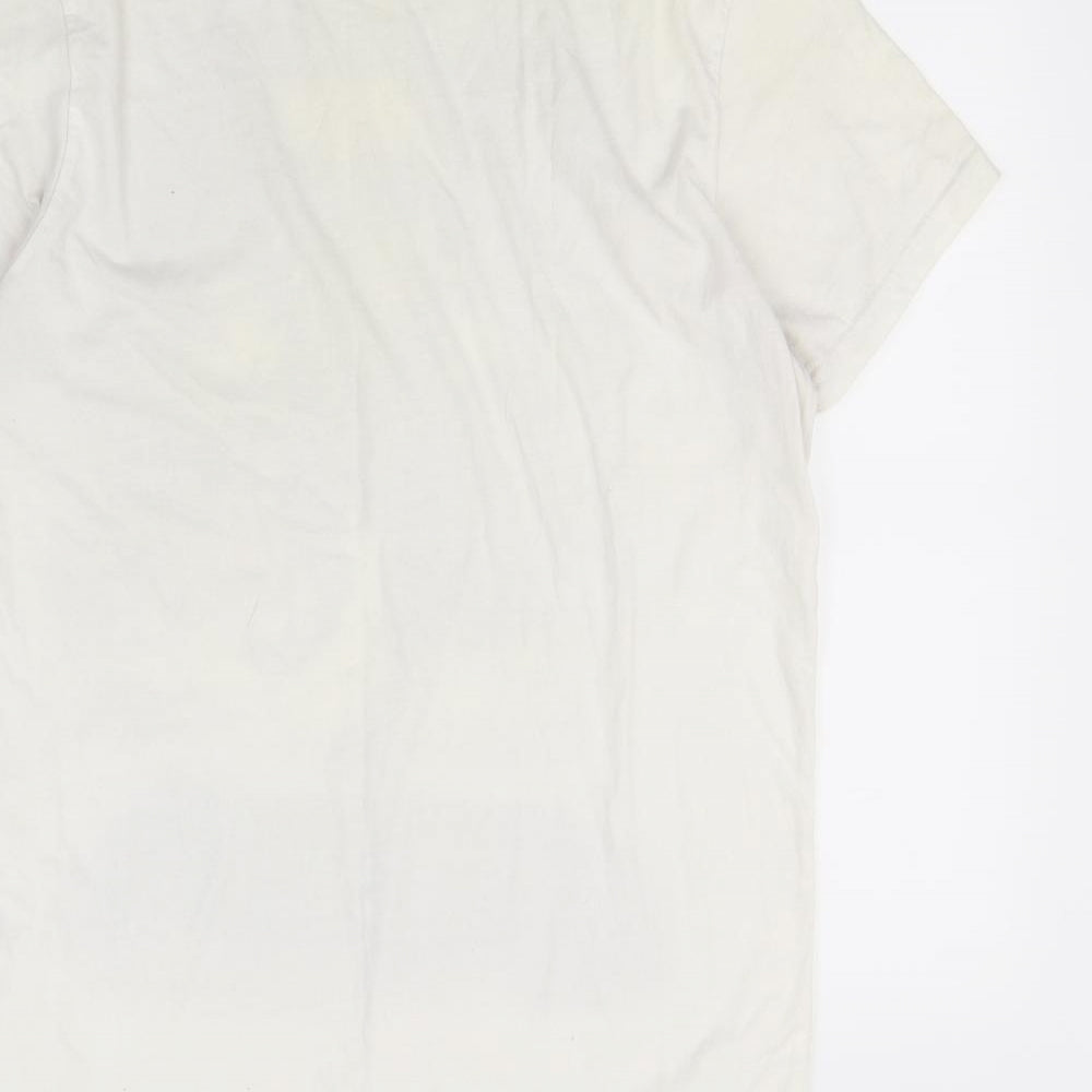 Firetrap Womens White   Basic T-Shirt Size L