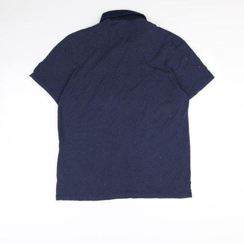 F&F Mens Blue    Polo Size L