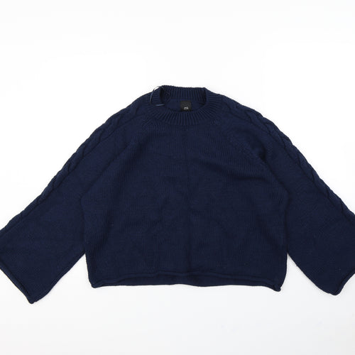 River Island Womens Blue   Pullover Jumper Size 6
