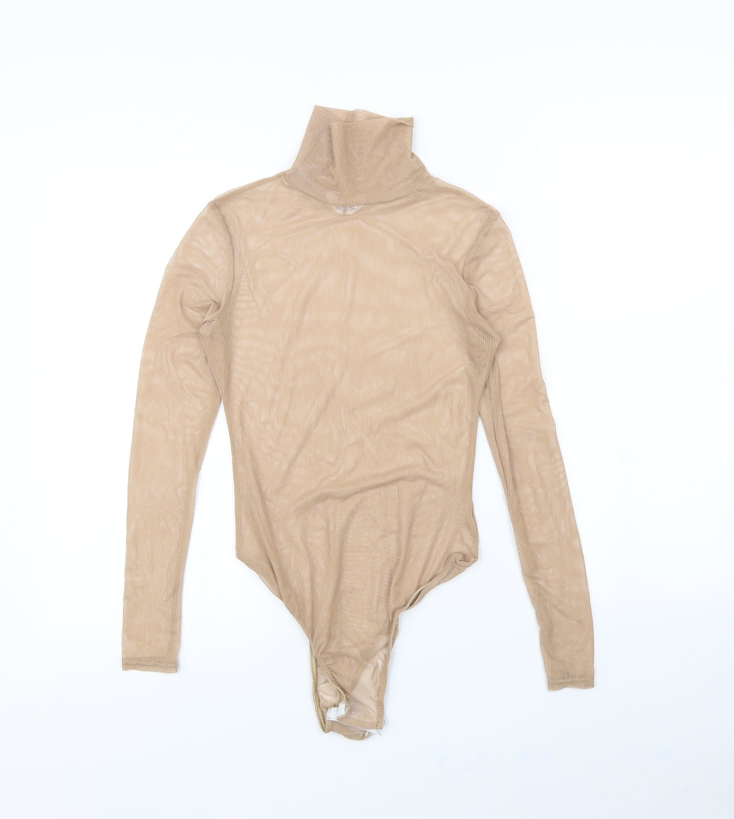 Rokoko Womens Beige   Bodysuit One-Piece Size S