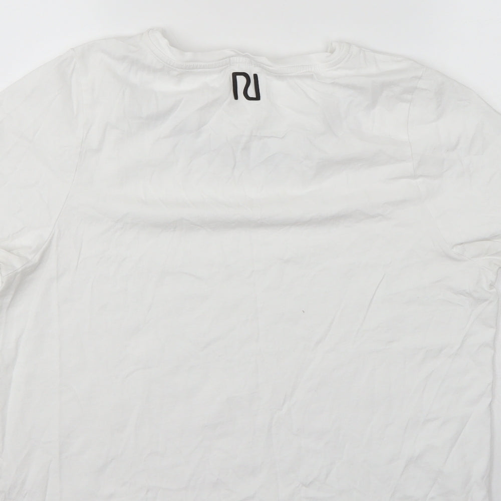 River Island Womens White   Basic T-Shirt Size 16