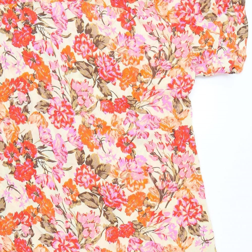 River Island Womens Multicoloured Floral  Shift  Size 12