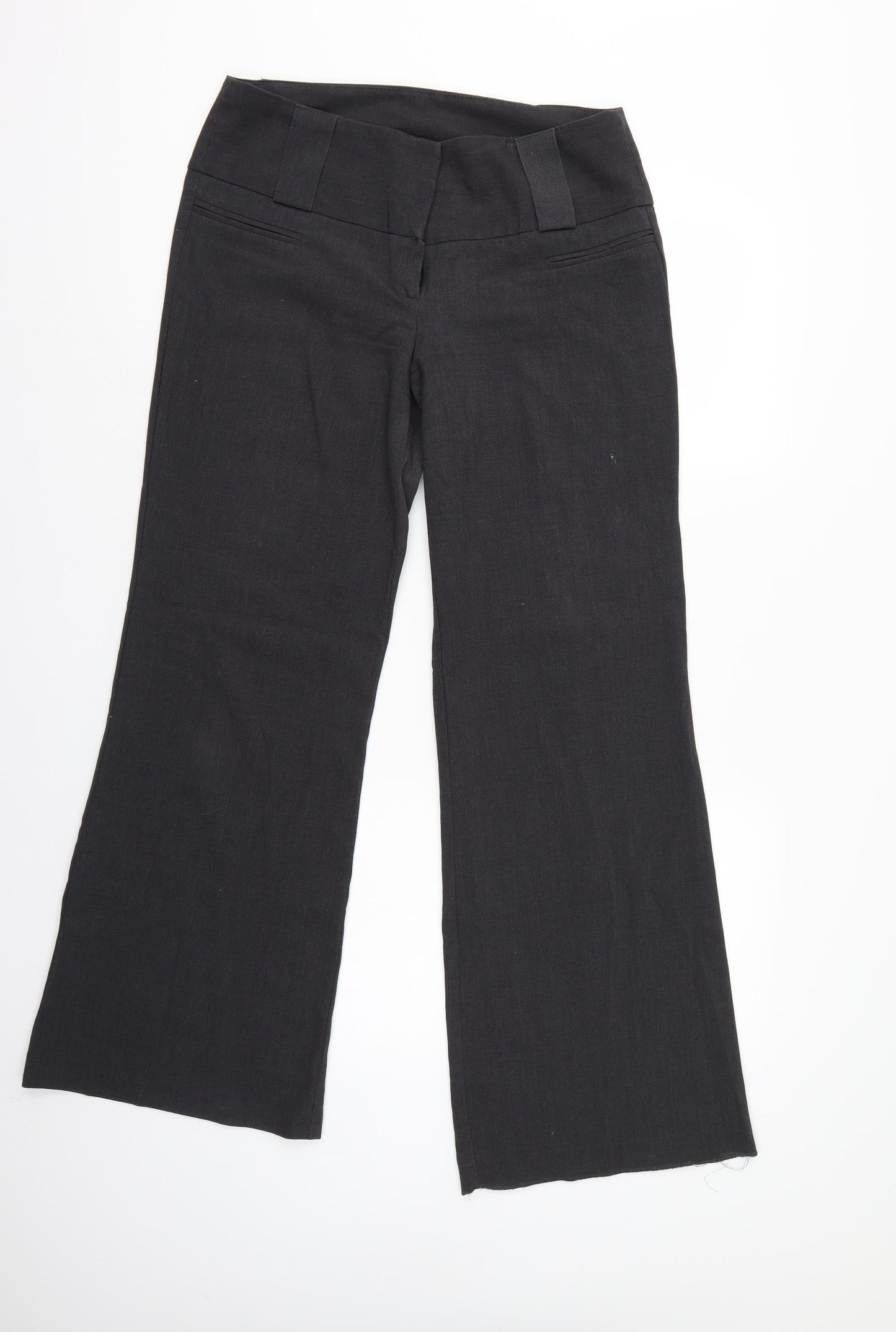 New Look Womens Grey   Trousers  Size 12 L30 in