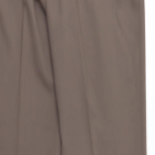 Faber Womens Brown   Trousers  Size 14 L28 in