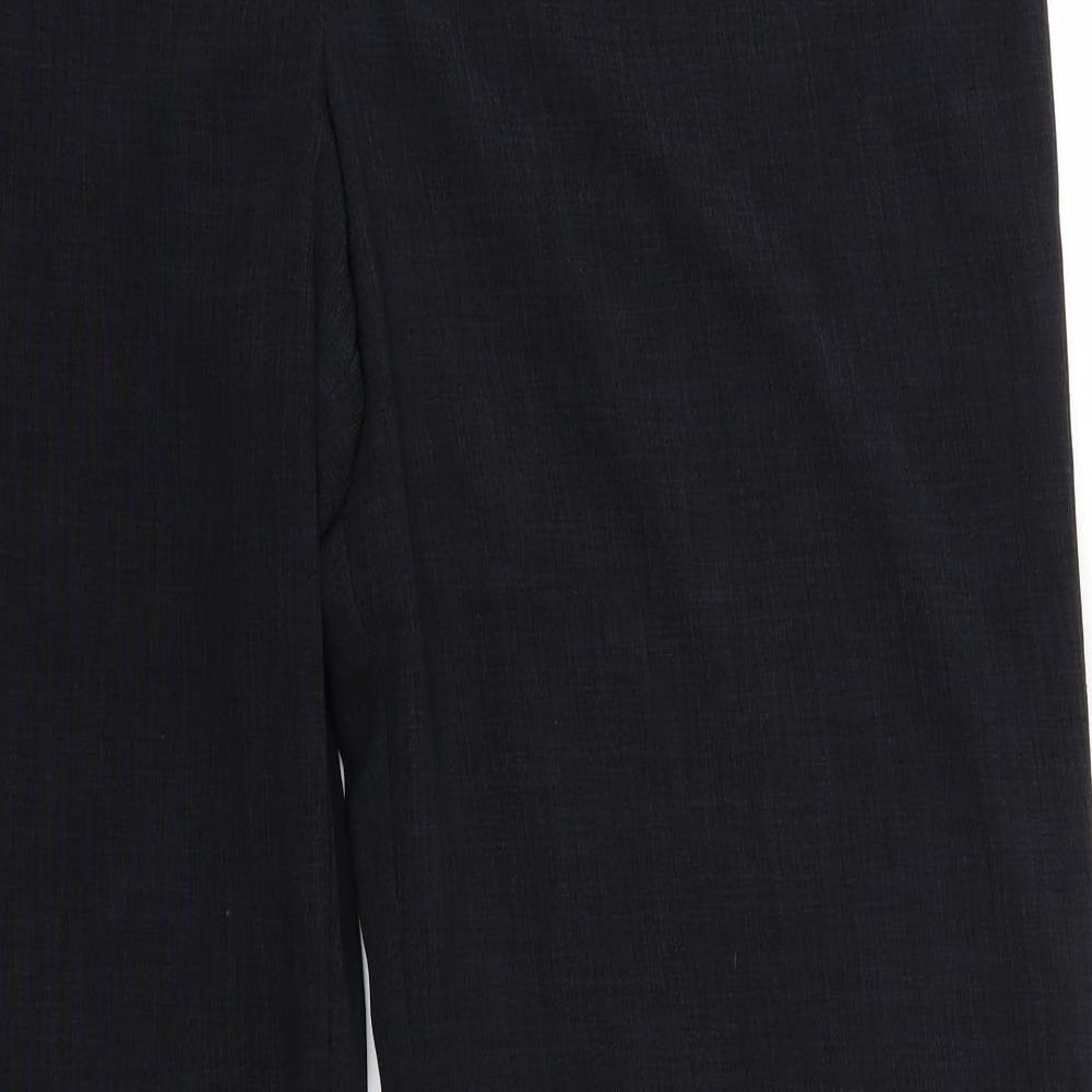 Marks and Spencer Womens Black   Trousers  Size 20 L26 in