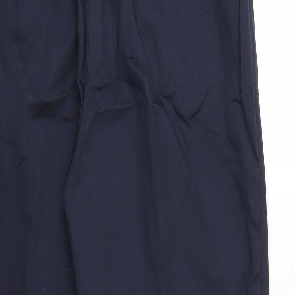 Damart Womens Blue   Trousers  Size 18 L27 in - Elastic Waist