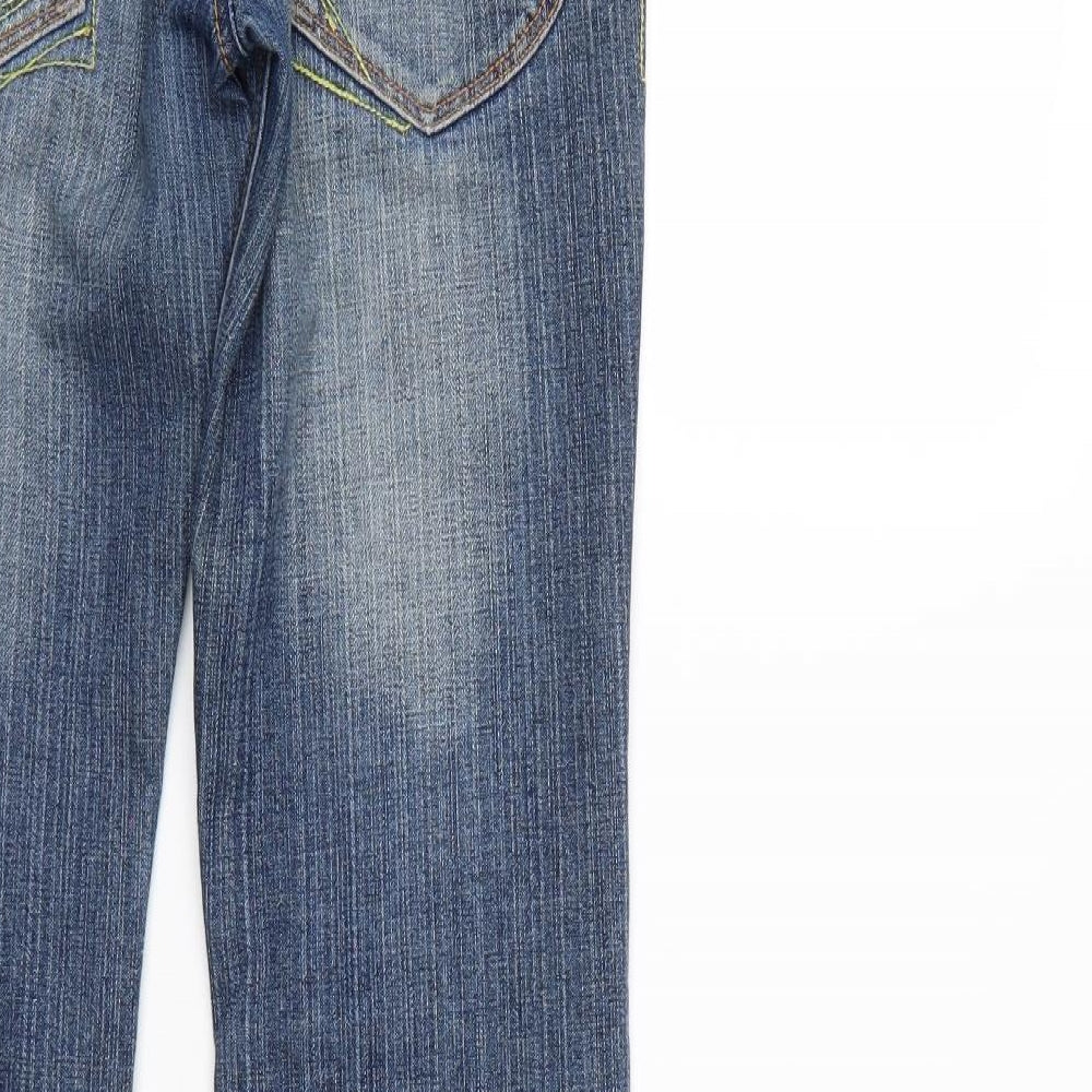 F & 2 Mens Blue  Denim Straight Jeans Size S L32 in