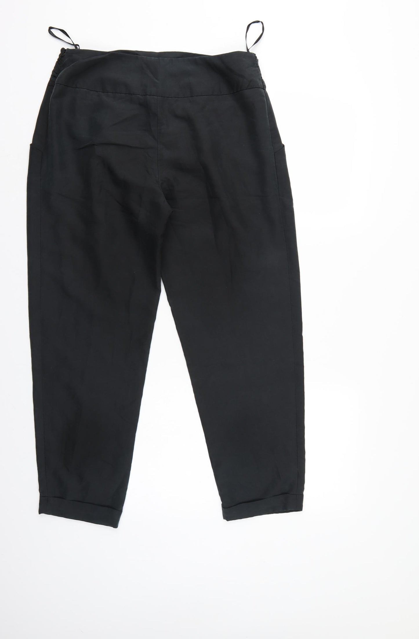 Dorothy Perkins Womens Black   Trousers  Size 10 L25 in