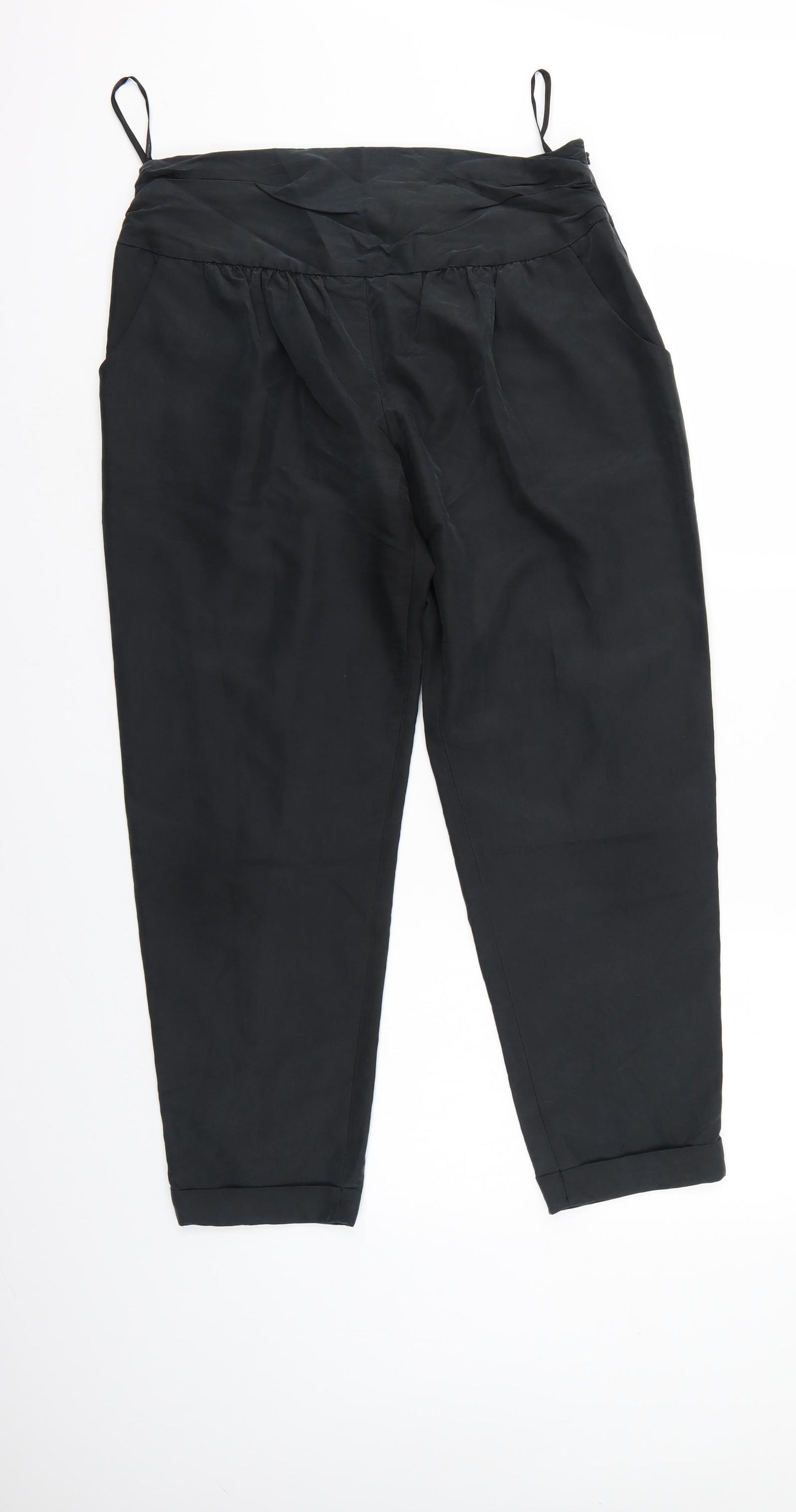 Dorothy Perkins Womens Black   Trousers  Size 10 L25 in