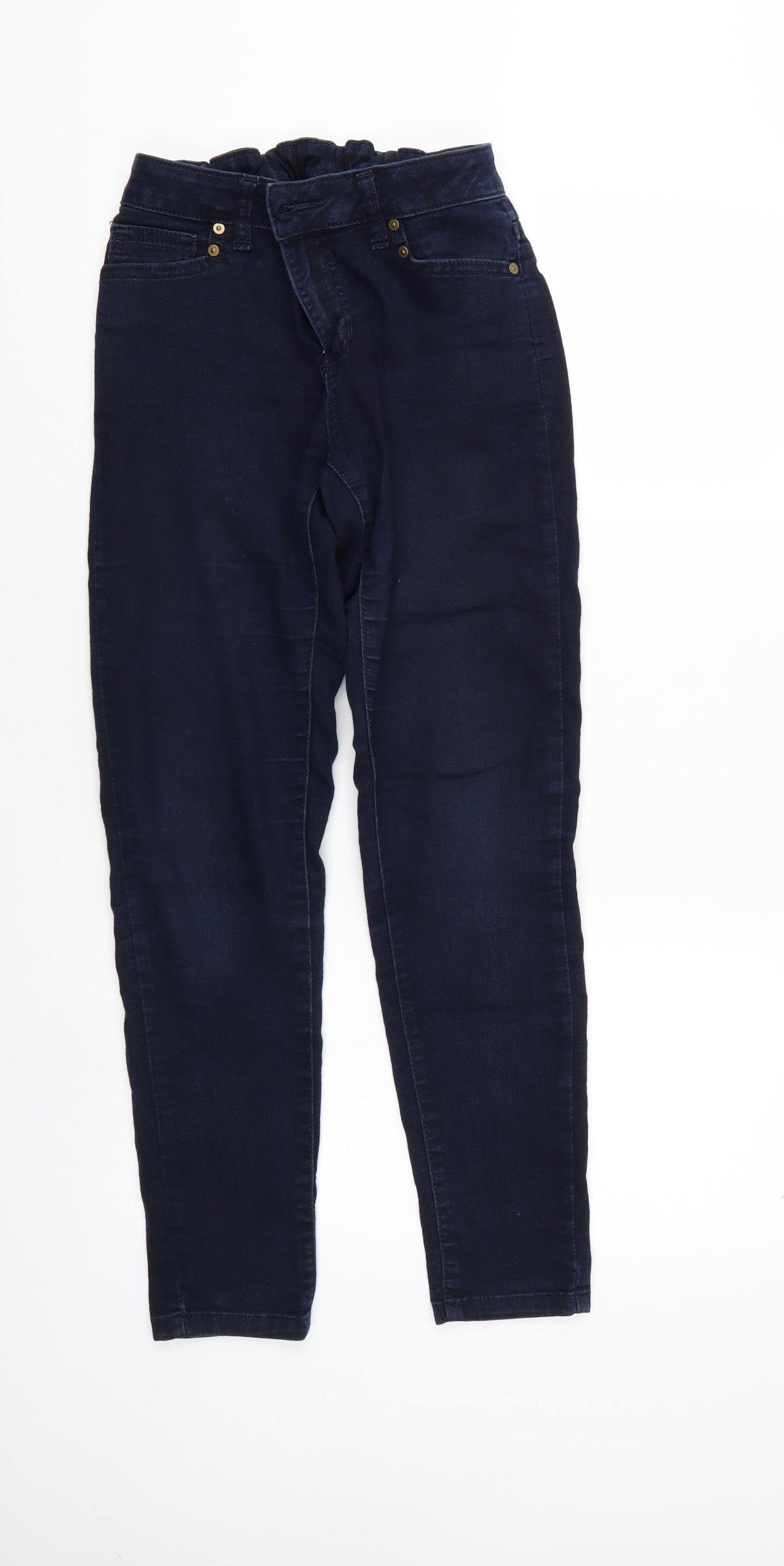 Dorothy Perkins Womens Blue  Denim Jegging Jeans Size 10 L27 in - Elastic Waist