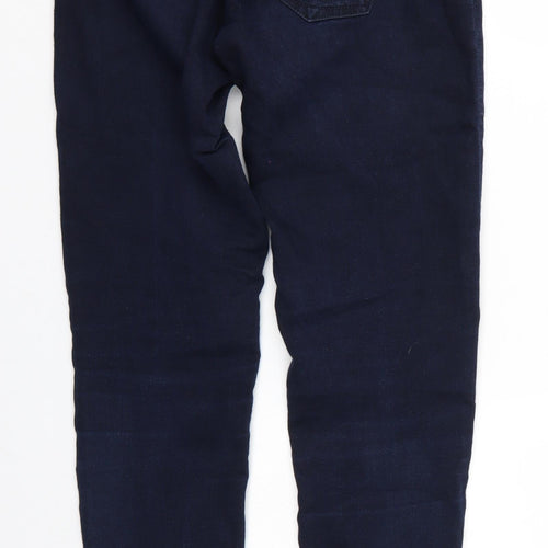 Dorothy Perkins Womens Blue  Denim Jegging Jeans Size 10 L27 in - Elastic Waist