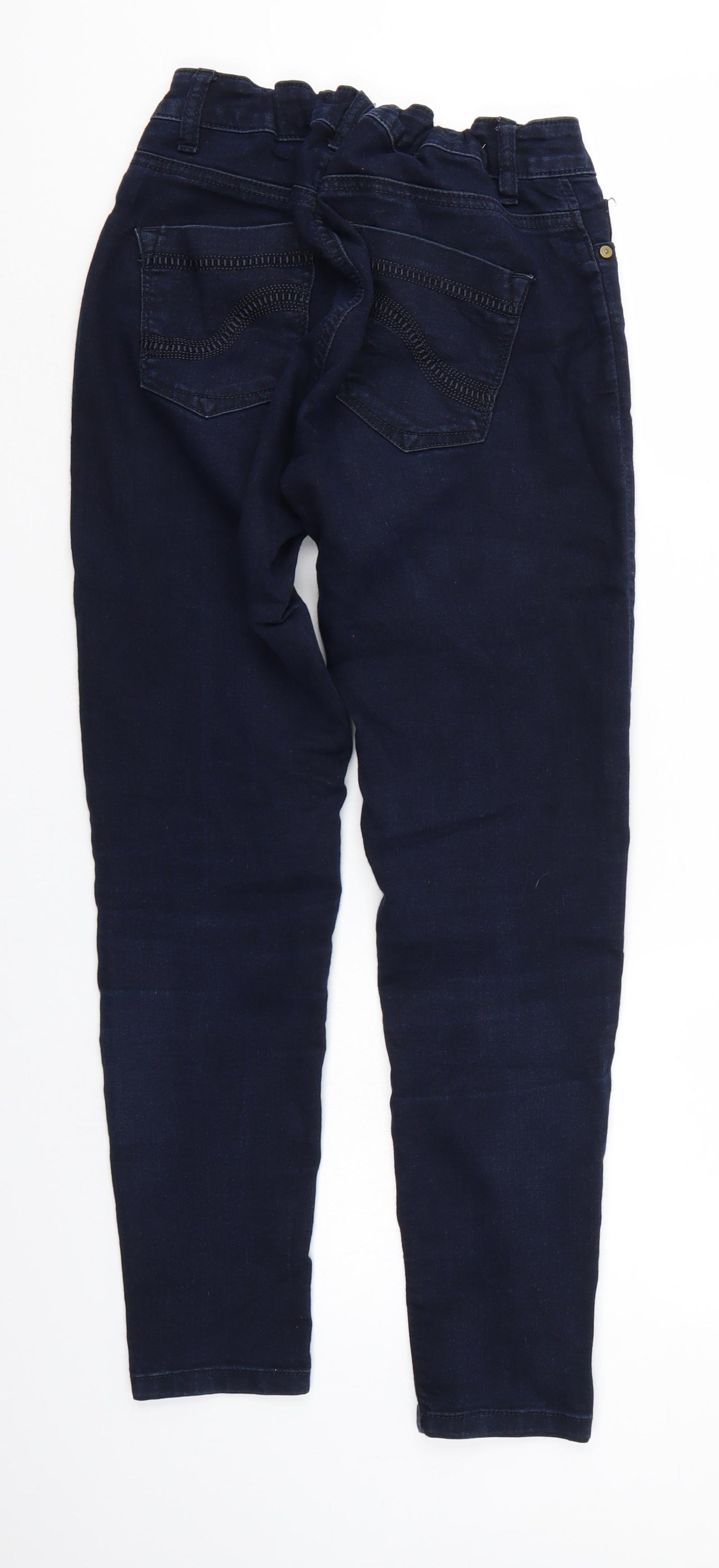 Dorothy Perkins Womens Blue  Denim Jegging Jeans Size 10 L27 in - Elastic Waist
