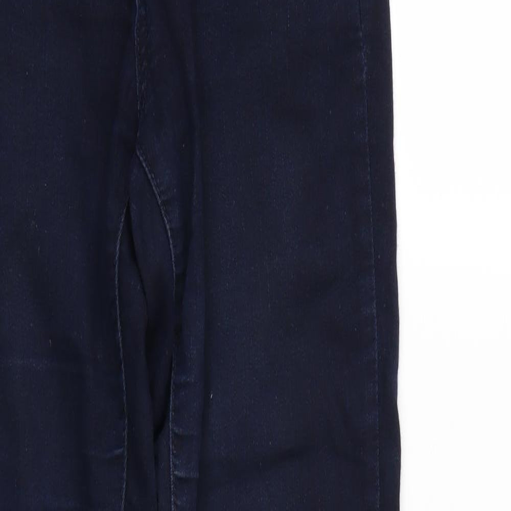 Dorothy Perkins Womens Blue  Denim Jegging Jeans Size 10 L27 in - Elastic Waist