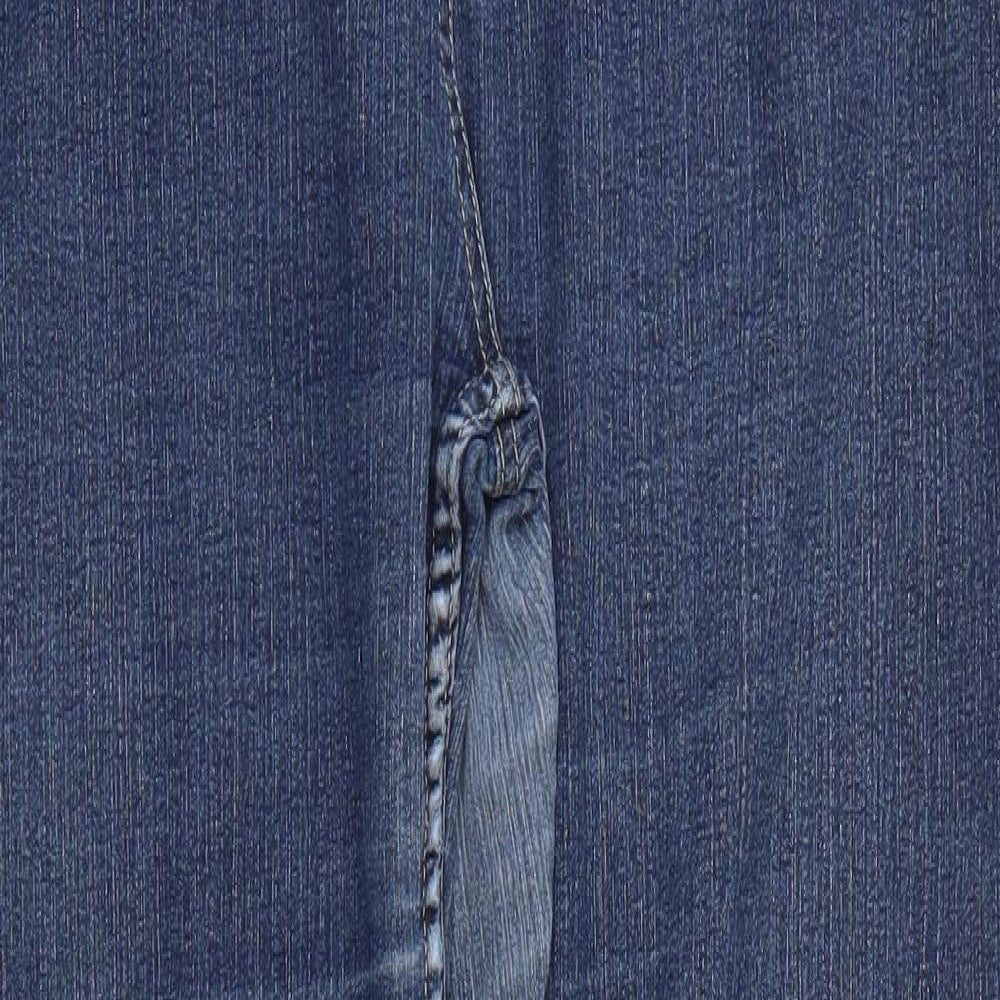 F&F Womens Blue  Denim Straight Jeans Size 22 L30 in