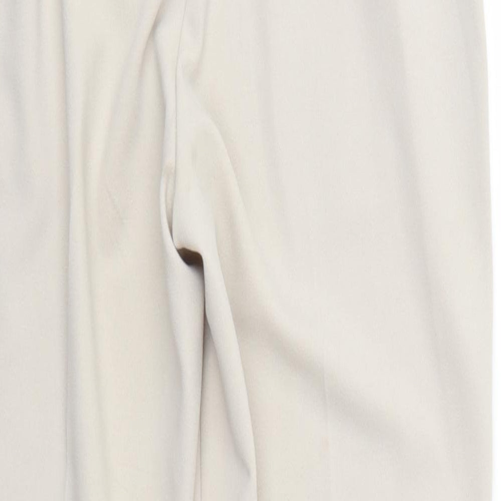 Primark Womens Ivory   Trousers  Size 8 L25 in