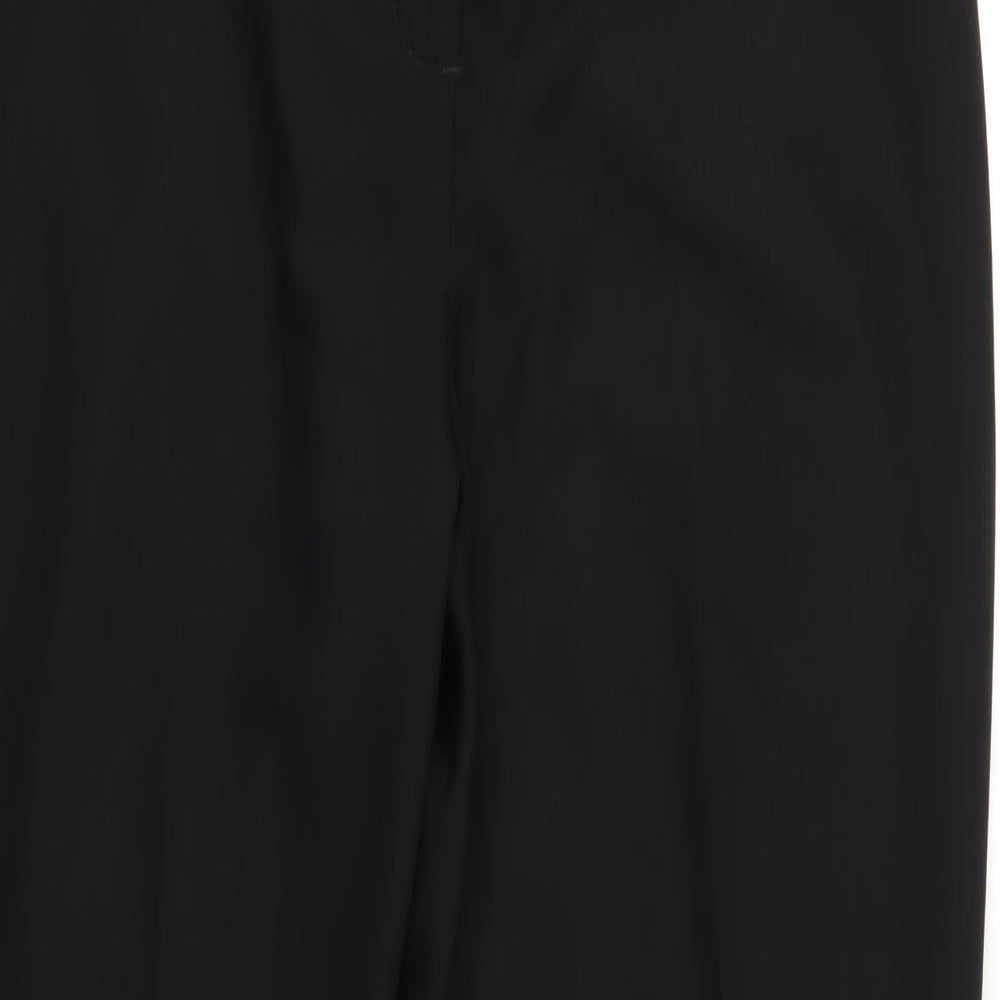 George Womens Black   Trousers  Size 16 L27 in